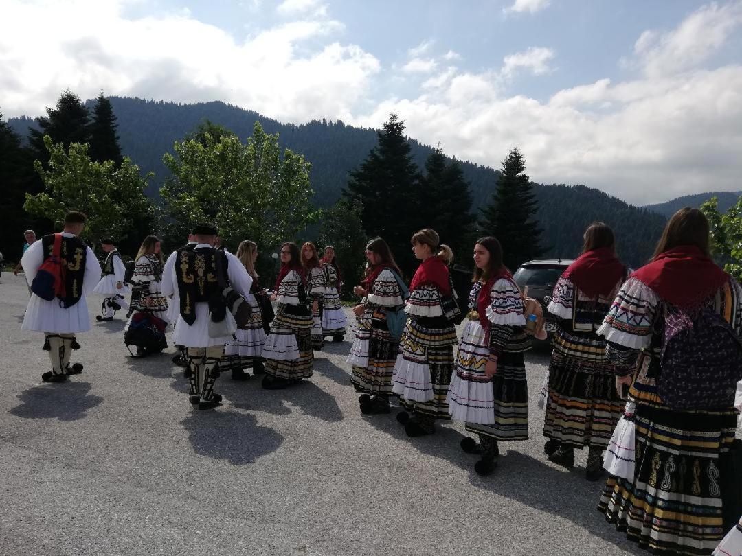 Ξενοδοχείο Μαγκιωση Neraïdochóri Bagian luar foto
